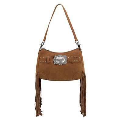 Image showing  Fringe Buckle Hobo Bag/Crossbody