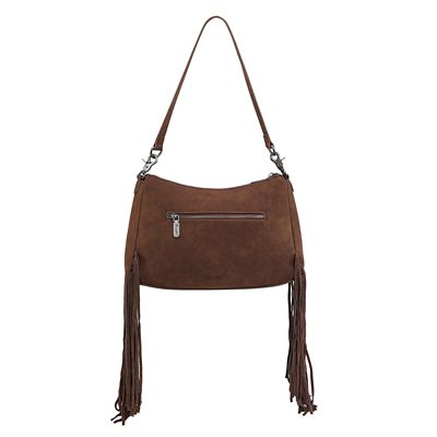 Image showing 3 th Wrangler Fringe Buckle Hobo Bag/Crossbody