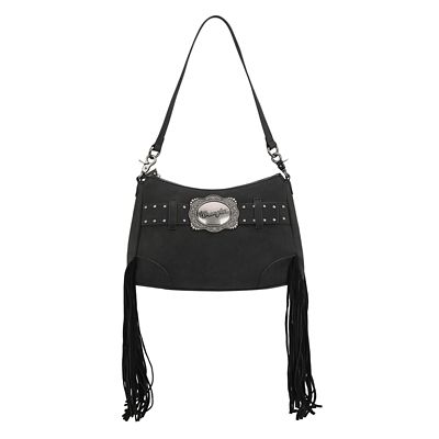 Image showing  Fringe Buckle Hobo Bag/Crossbody