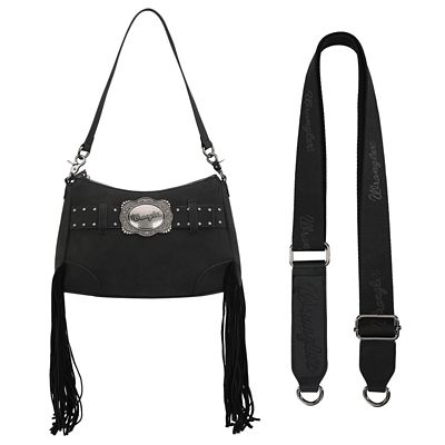 Image showing  Fringe Buckle Hobo Bag/Crossbody