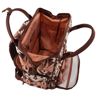 Image showing  Aztec Printed Callie Backpack