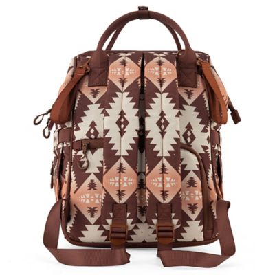 Image showing  Aztec Printed Callie Backpack