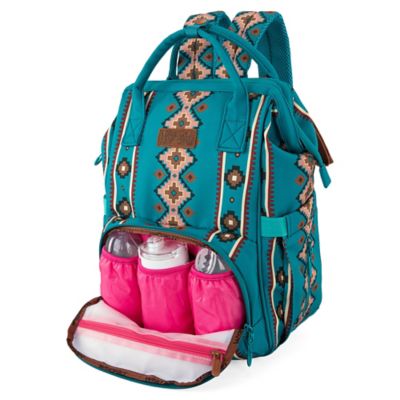 Image showing  Aztec Printed Callie Backpack