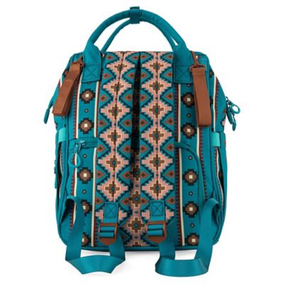 Image showing  Aztec Printed Callie Backpack