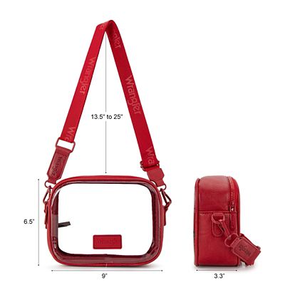 Image showing  Clear Crossbody Bag/Stadium Bag