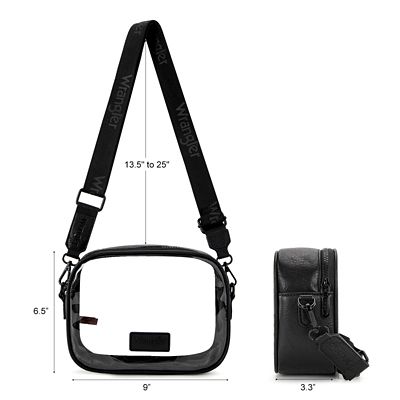 Image showing 3 th Wrangler Clear Crossbody Bag/Stadium Bag