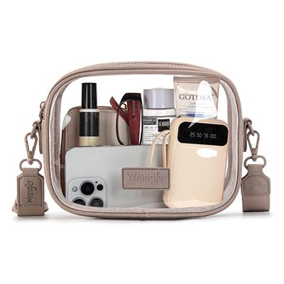 Image showing  Clear Crossbody Bag/Stadium Bag