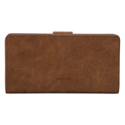 Image showing  Western Floral Tooled RFID Wallet