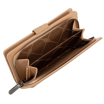 Image showing  Western Floral Tooled RFID Wallet