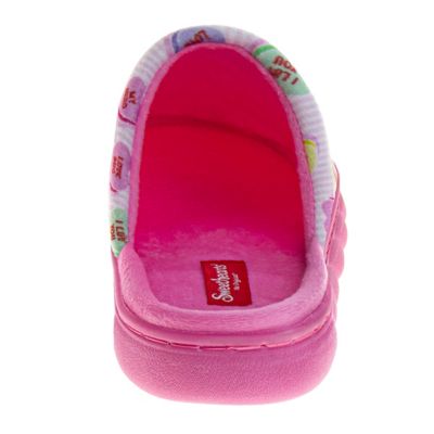 Image showing 5 th PEEPS Ladies Conversation Heart Comfort Slippers