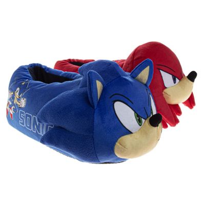 SEGA 3D Design Sonic and Knuckles Dual Size Comfy Slippers for Boys