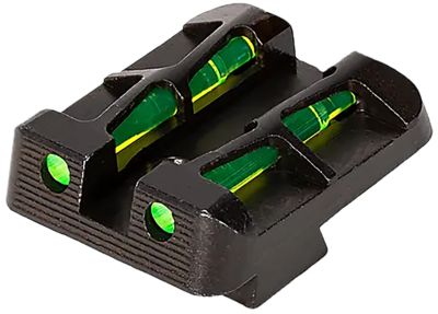 HiViz LiteWave Rear Sight for Taurus G3/G3 Tactical/G3C/GX4/GX4XL/GX4 Carry, Green/Red, Interchangeable