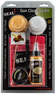 Seal 1 Complete Gun Cleaning Kit for .22-.45 Cal Rifles and Handguns