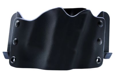 Stealth Operator Compact Clip OWB Holster for Springfield XD/Glock (Except 42)/Taurus 24/7, Black, Polymer, Belt Clip, Right