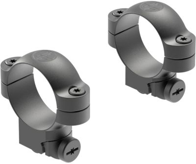 Leupold Ringmounts Scope Ring Set for Ruger M77, 30mm Tube, Medium, Dovetail, Matte Black, Steel