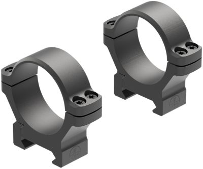 Leupold BackCountry Cross-Slot Rings, 34mm Tube, Medium, Picatinny/Weaver, Matte Black, Aluminum