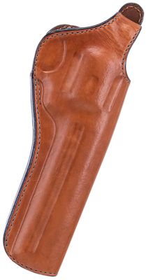 Bianchi 111 Cyclone OWB Belt Holster for 6 in. Barrel S&W K-Frame, Right Hand, Tan, Leather, Size 05