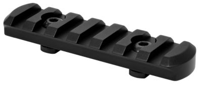 Warne M-LOK Rail, 7-Slot, Black Anodized, Aluminum