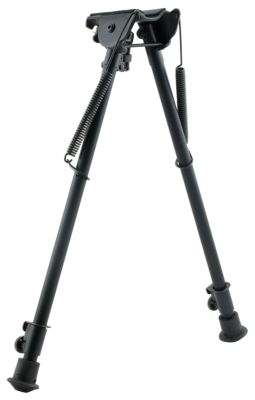 Harris Bipods 13.5 to 23 in. Steel/Aluminum Non-Swivel Shooting Bipod for Swivel Studs, Black