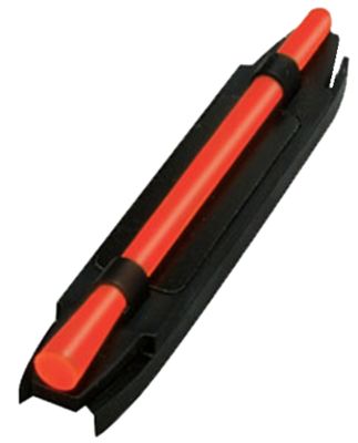 HiViz S-Series Magnetic Front Sight, Black, Red Fiber Optic