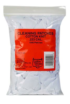 Southern Bloomer .223 Remington/5.56x45mm NATO Cotton Cleaning Patches, 1,000 pc.