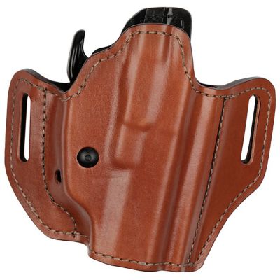 Bianchi Allusion Assent Pro-Fit OWB Holster for Springfield XD, Sig P220, FN FNP, Right Hand, Tan, Leather, Size 04