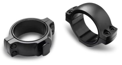 Burris Signature Zee Rings, 1 in. Tube, Medium, Weaver, Black Gloss, Steel