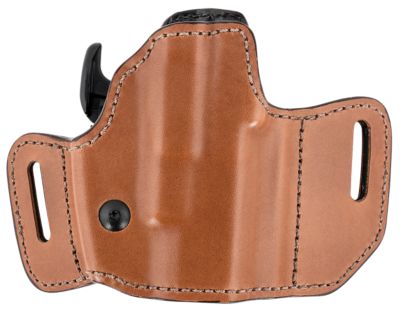 Bianchi Allusion Assent Pro-Fit OWB Holster for S&W M&P Shield/FN FNS Compact/Glock 26/27 Gen1-5, Right Hand, Tan, Size 11