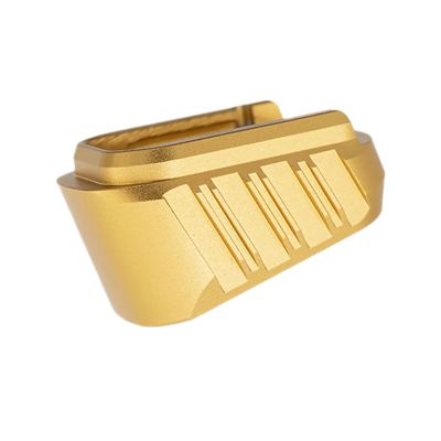Tyrant CNC Hellcat Magazine Extension for Springfield Hellcat Pro, Gold, 7000 Series Aluminum