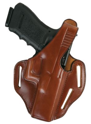 Bianchi 77 Piranha OWB Holster for S&W J Frame, Right Hand, Tan, Leather, Size 01