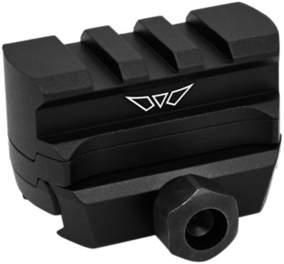 Warne Red Dot Riser, Tactical, Black Anodized