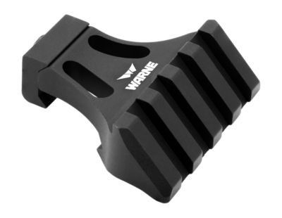 Warne Side Mount Adapter, Picatinny Rail, Black, Aluminum
