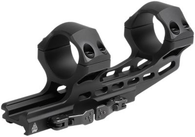 UTG ACCU-SYNC 30mm QR Picatinny Cantilever Mount, High Profile