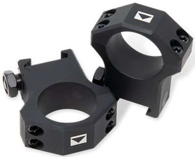 Steiner T-Series Rings, 34mm Tube, High, Picatinny Rail, Matte Black, Aluminum