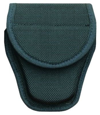 Bianchi 7300 AccuMold Basketweave Covered Handcuff Case for Standard Linked Handcuffs, 2.25 in., Black