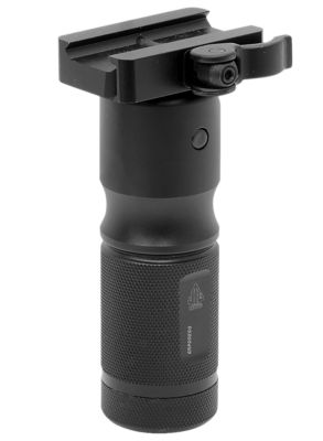 Leapers QD Foldable Foregrip, Matte Black, Aluminum