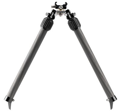 MDT Sporting Goods 7.5 to 14.3 in. Carbon Fiber/Aluminum Backcountry Bipod, Black
