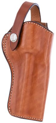 Bianchi 1L Lawman Western OWB Holster for Colt New Frontier/Colt Single Action Army, Right Hand, Tan, Leather, Size 02