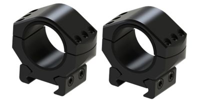 Burris XTR Signature Rings, 34mm Tube, 1.5, Picatinny/Weaver, Matte Black, Aluminum