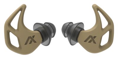 AXIL X20 Silicone Earplugs, 24 dB Noise Reduction Rating, In The Ear, Desert Tan, 1 Pair