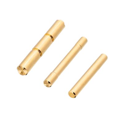 Tyrant CNC Diamond Cut Takedown Pins for Glock Gen3 Handgun, Gold, Stainless Steel