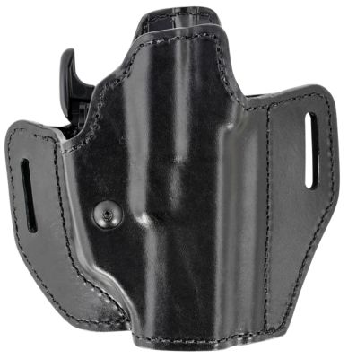 Bianchi Allusion Assent Pro-Fit OWB Holster for Springfield XDS/Ruger American Pistol/Glock 17/22, Right Hand, Black, Size 13