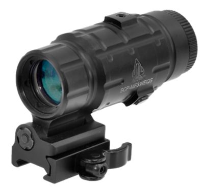 UTG 3x Magnifier, 37mm, Black Anodized