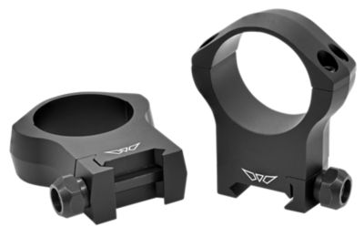Warne Mountain Tech Scope Rings, 34mm Tube, Ultra High, 0 MOA, Picatinny/Weaver, Matte Black, Aluminum