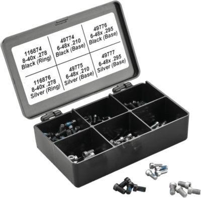 Leupold Torx Screw Kit, 40-Piece, Steel