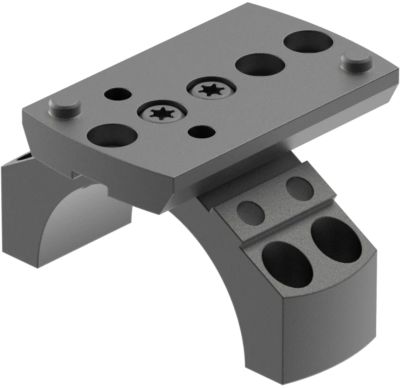 Leupold DeltaPoint Pro Ring Mount, 35mm Tube, Picatinny/Weaver, Matte Black, Aluminum