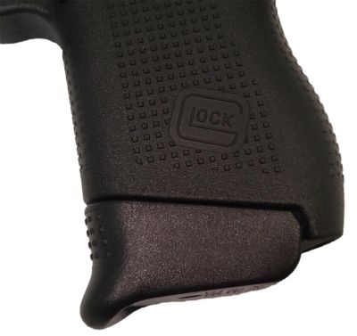 Pearce Grip Magazine Extension for Glock G42, 1 Round Capacity, Polymer, Black, 3/4 in. Gripping Surface