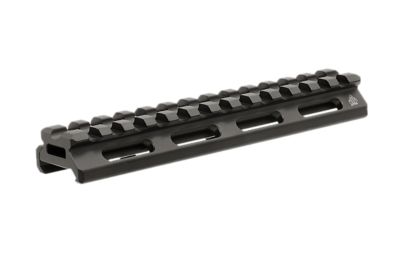 Leapers Picatinny Riser, Matte Black Anodized, Aluminum, Picatinny Mount, MTRSX5L