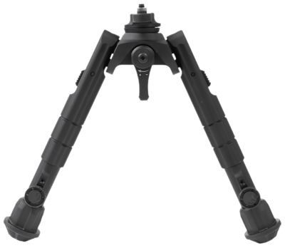 Leapers 7 to 9 in. Recon 360 Anodized Aluminum Bipod with M-LOK, Black