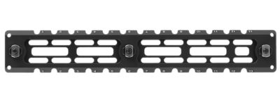 Leapers ARCA Rail, 6 Slot, M-LOK, 9.40 in. Long, Matte Black Anodized, Aluminum